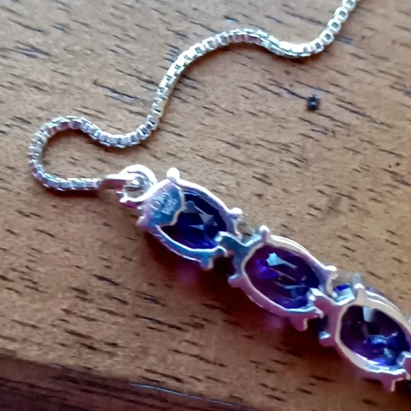 AMETHYST BOLO BRACELET - Picture 8 of 9